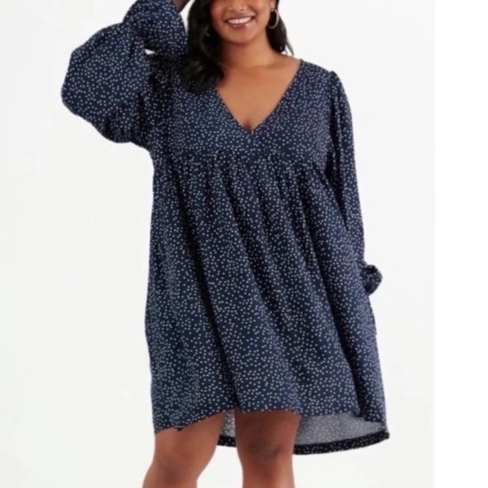 Emma Knudsen Lola Dress XS (S) Deep Navy Blue